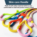 Load image into Gallery viewer, Handmade Cotton Colorful Traction Rope Dog Leashes
