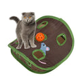 Load image into Gallery viewer, Cute Pet Cat Interactive Hide Seek Game 9 Holes Tunnel Mouse Hunt Intelligence Toy Pet Hidden Hole Kitten Foldable Toys
