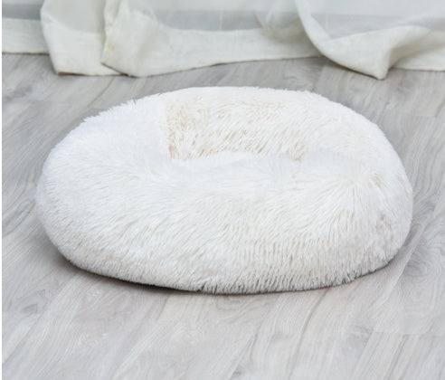 Donut Plush Round Warm Pets Beds