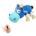 Load image into Gallery viewer, Dog Squeaky Hippo Plush Toys for Medium Large Dogs
