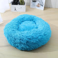 Load image into Gallery viewer, Donut Dog Bed Warm Soft Long Plush Bed For Small Large Dog Washable Sofa Cushion
