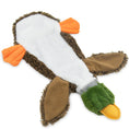 Load image into Gallery viewer, Best 2-in-1 Stuffless Squeaky Duck Toy With Soft, Durable Fabric For Small, Medium, And Large Dogs
