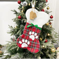 Load image into Gallery viewer, Bone Christmas Hanging Decoration Christmas Socks Gift Bag For Pets
