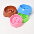 Load image into Gallery viewer, Pet Supplies Dog Anti-Choke Bowl Slow Food Basin Thickened Plastic
