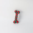 Load image into Gallery viewer, Christmas Pet Cotton Rope Candy Cane Toy Sets
