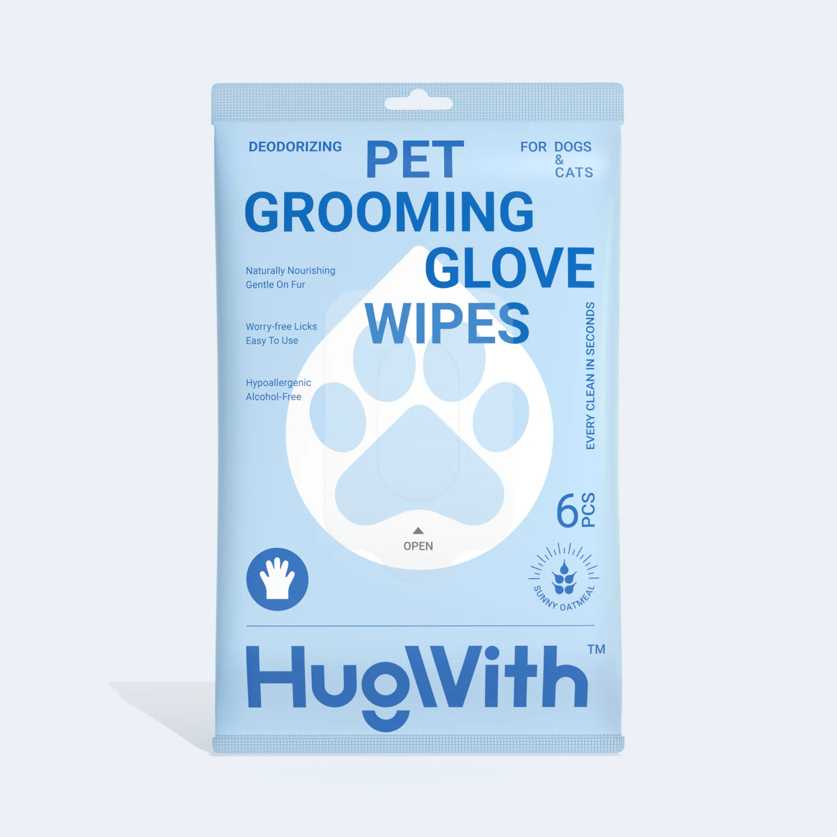 Pet Grooming Glove Wipes