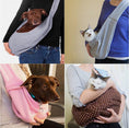 Load image into Gallery viewer, Pet Fashionable Shoulder Foldable Pet Bag
