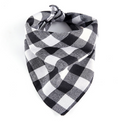 Load image into Gallery viewer, Cross-border new classic plaid pet saliva towel double dog triangle towel dog scarf
