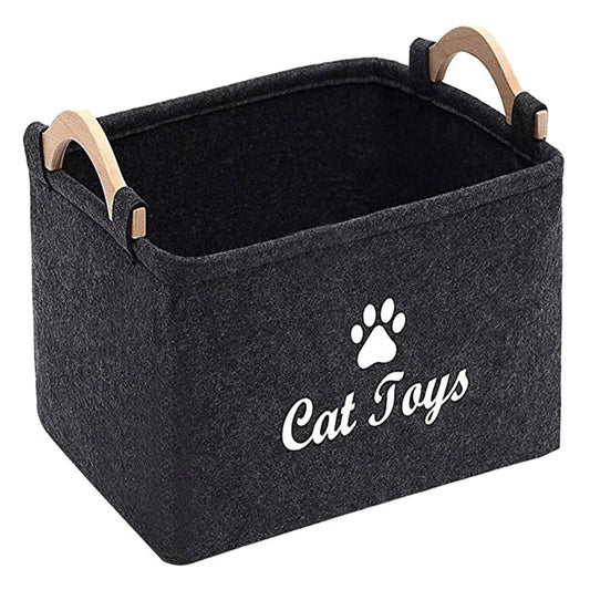 Pet Toys Box Storage Basket