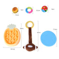 Load image into Gallery viewer, Pet Dog Cotton Rope Bite Resistant Plush Teeth Cleaning Toy Sets
