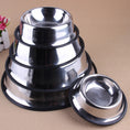 Load image into Gallery viewer, Classic Stainless Steel Pet Bowls 2pcs
