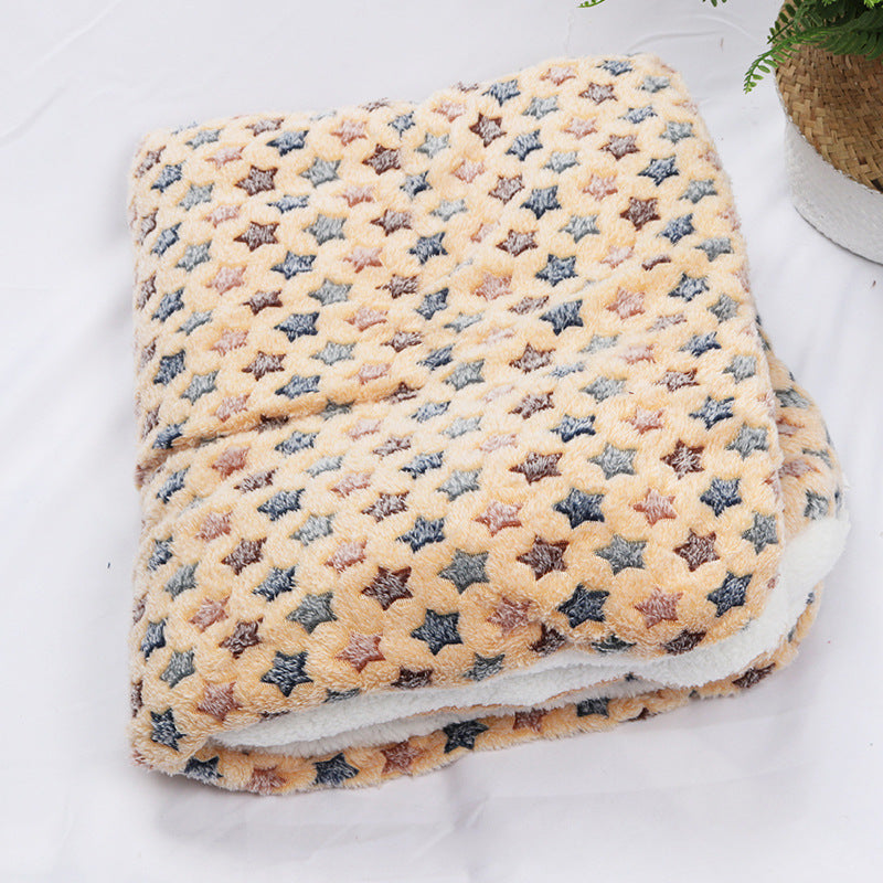 Cats Fleece Mat Pet Blankets