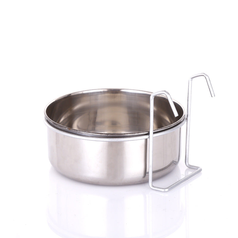 Stainless Steel Pet Food Bowls Set