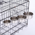 Load image into Gallery viewer, Stainless Steel Pet Food Bowls Set
