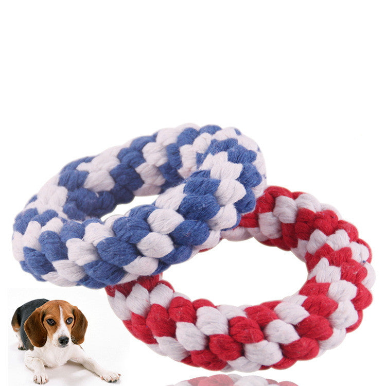 Dog Toy Cotton Rope Toy Teeth Bite Toy