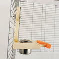 Cargar la imagen en la vista de la galería, Parrot Puzzle Bird Toy Grinding Claw Stand Stainless Steel Food Cup Mirror
