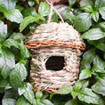 Load image into Gallery viewer, Creative Straw Birds Nest Handicraft Hand-Woven Straw Bird Cage
