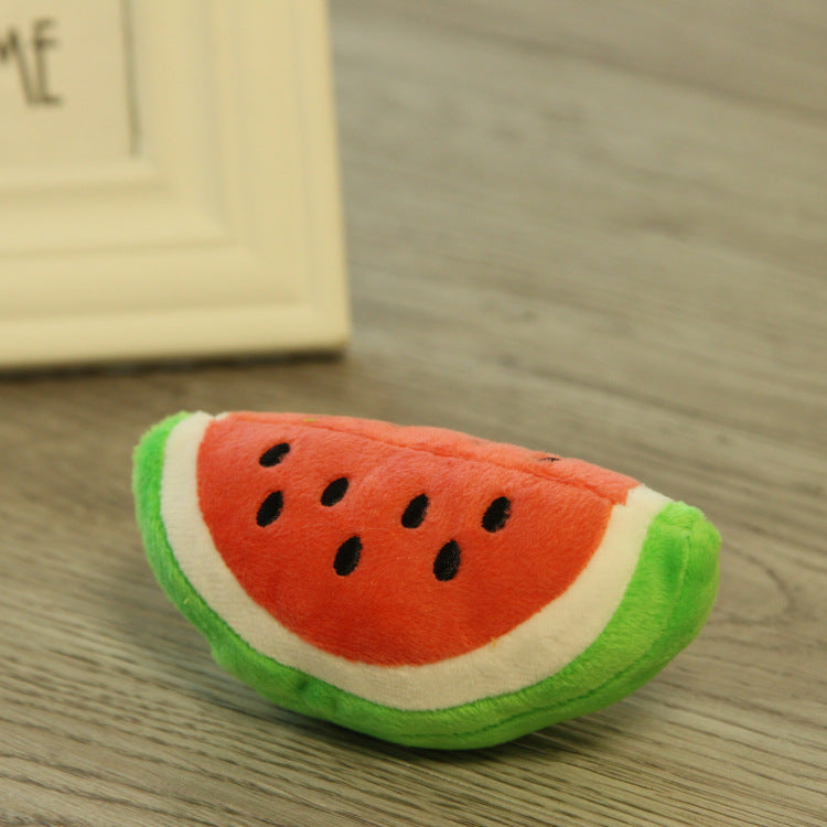 Fashion Fruit and Treats Pet Toys for Puppies