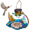 Load image into Gallery viewer, Solar Crack Ball Bird Feeder
