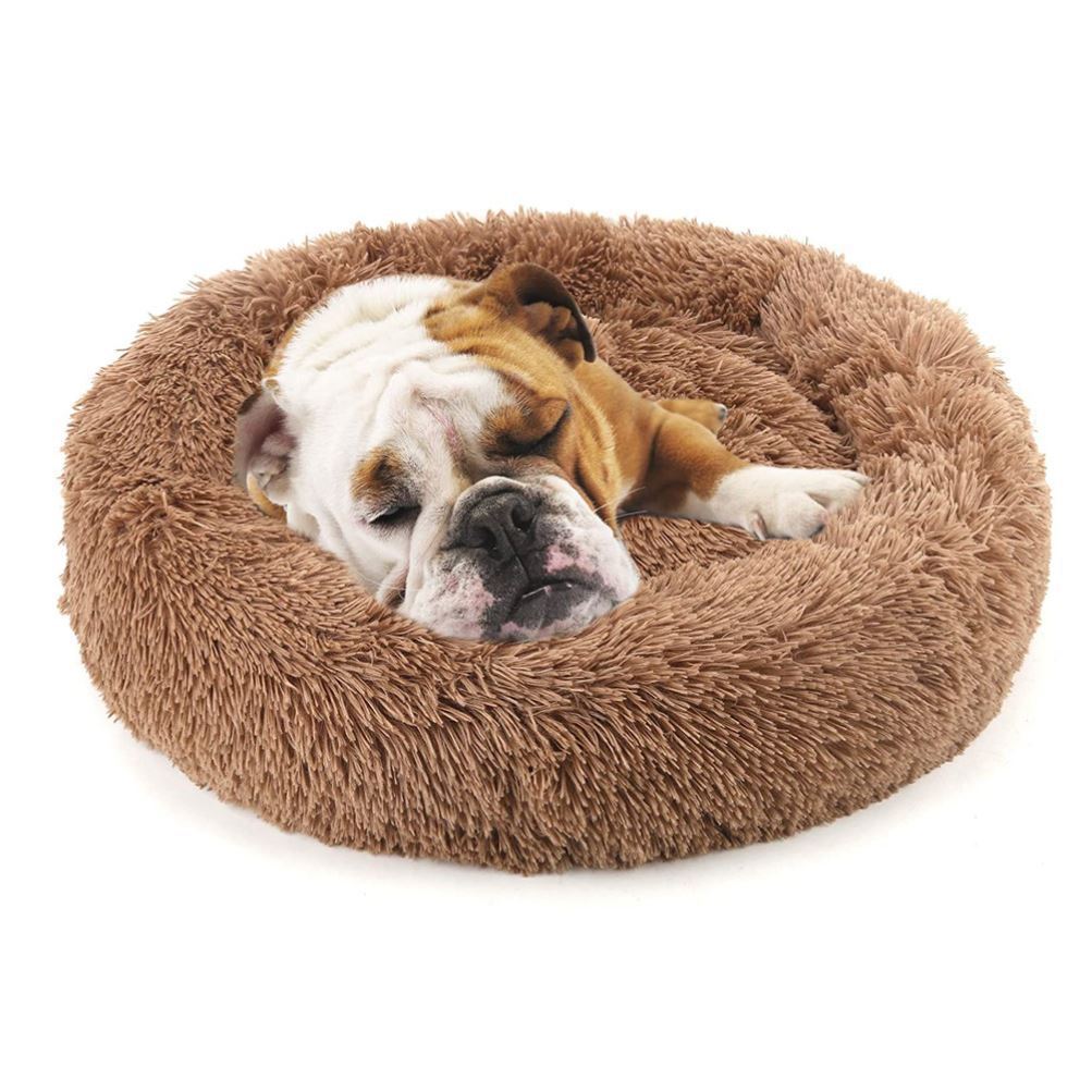 Donut Plush Round Warm Pets Beds