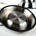 Load image into Gallery viewer, Classic Stainless Steel Pet Bowls 2pcs
