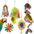 Load image into Gallery viewer, 5PCs Parrot Gnawing Toy Cotton
