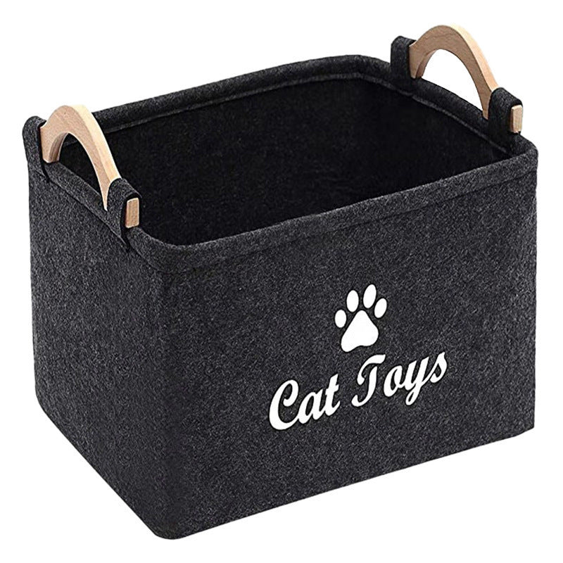 Pet Toys Box Storage Basket