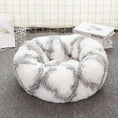 Load image into Gallery viewer, Donut Dog Bed Warm Soft Long Plush Bed For Small Large Dog Washable Sofa Cushion
