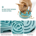 Load image into Gallery viewer, Dog Puzzle Feeder For Healthy Eating Puppy Slow Feeder Bowls
