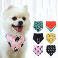 Load image into Gallery viewer, Pet triangle scarf small dog Bib
