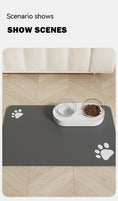 Load image into Gallery viewer, Pet Feeding Mat Dogs And Cats Placemat Washable And Reusable Quick-drying Pad
