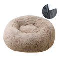 Load image into Gallery viewer, Donut Dog Bed Warm Soft Long Plush Bed For Small Large Dog Washable Sofa Cushion
