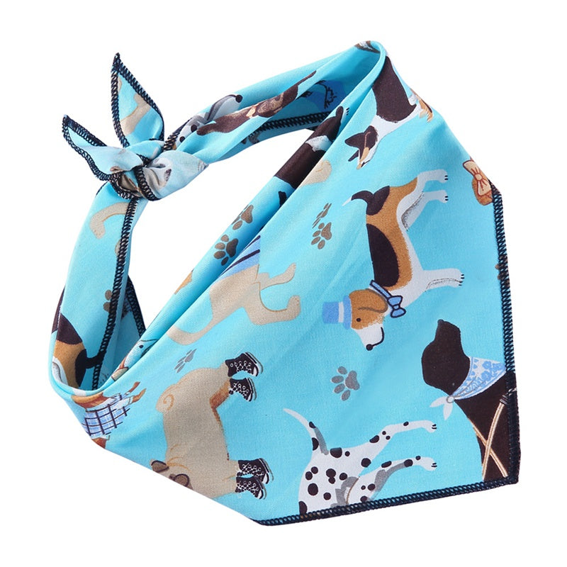 Dog scarf triangle scarf (XL Only)