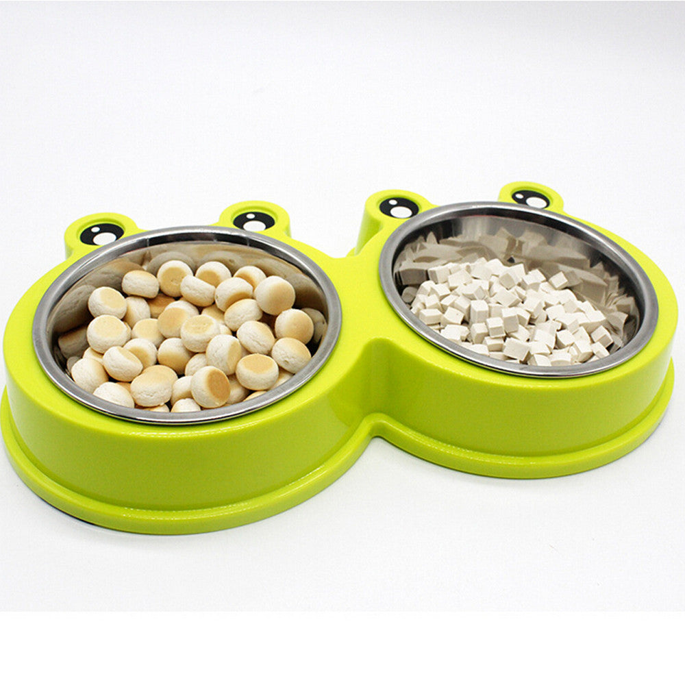 Froggy Food Pet Bowls Container