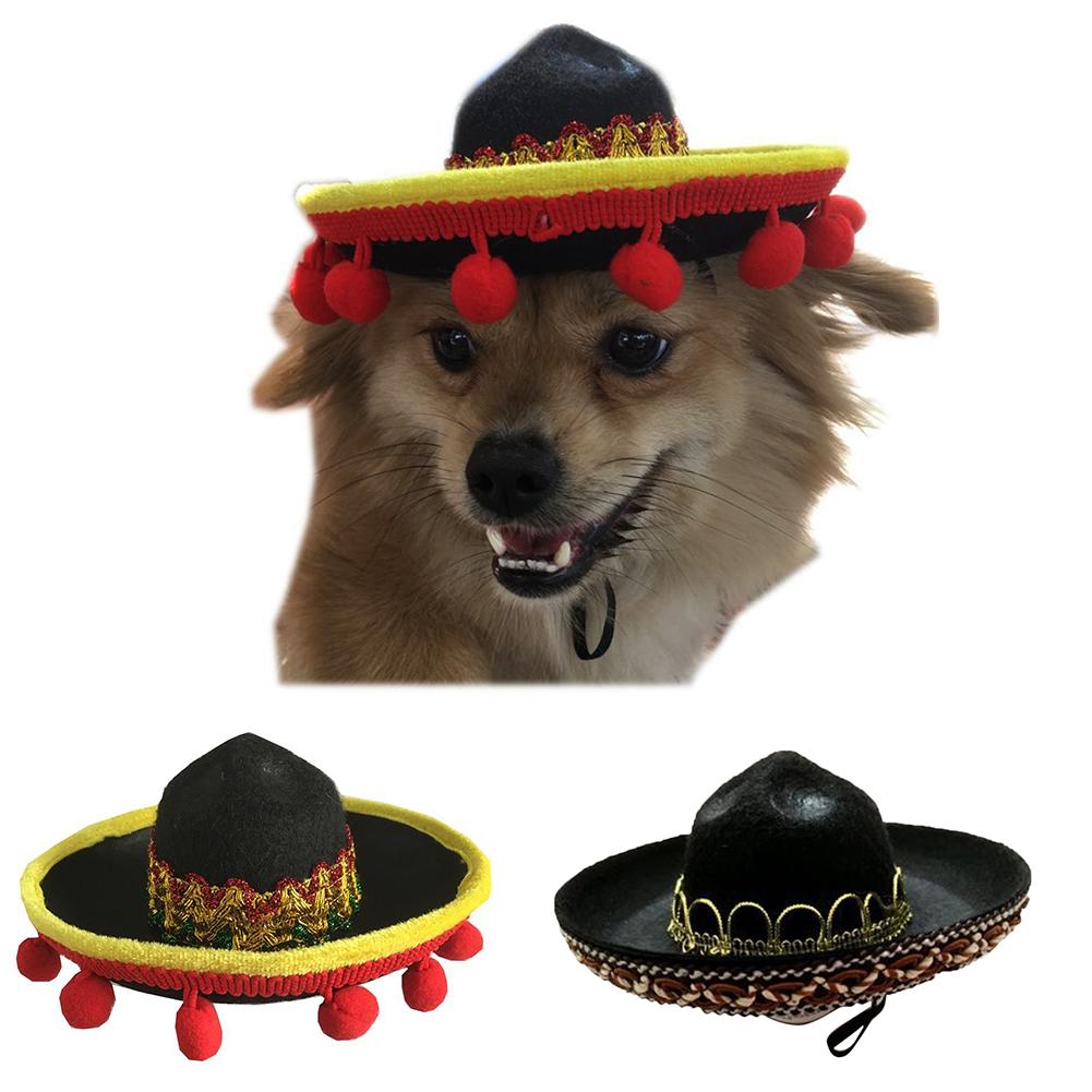 Mexican Style Pet Hat Dog Hat Pet Supplies