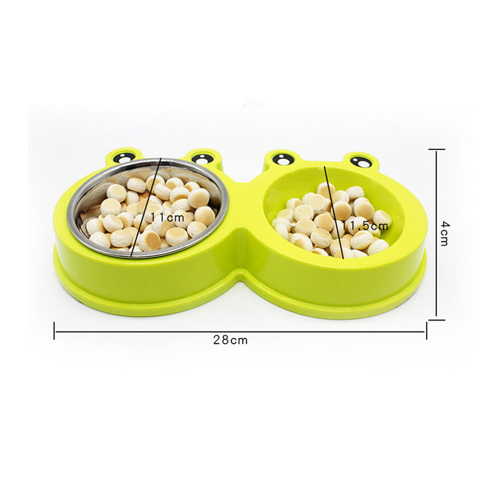 Froggy Food Pet Bowls Container