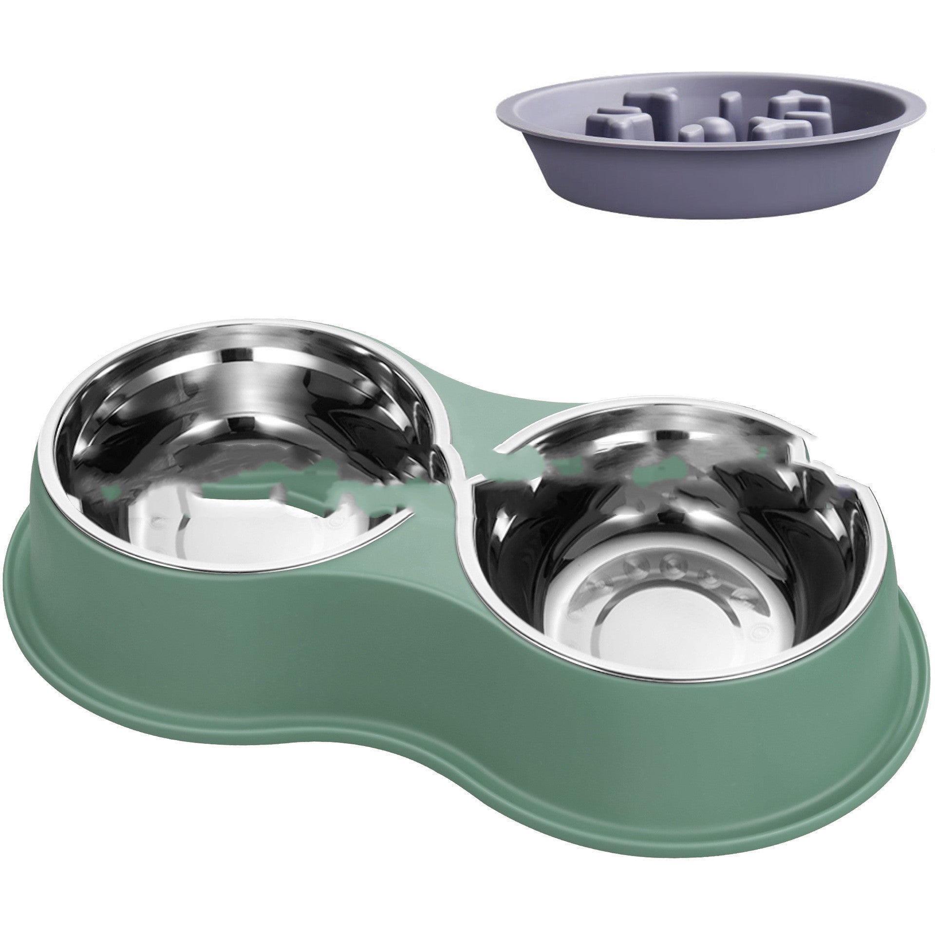 Pet Slow Feeding Removable Bowls