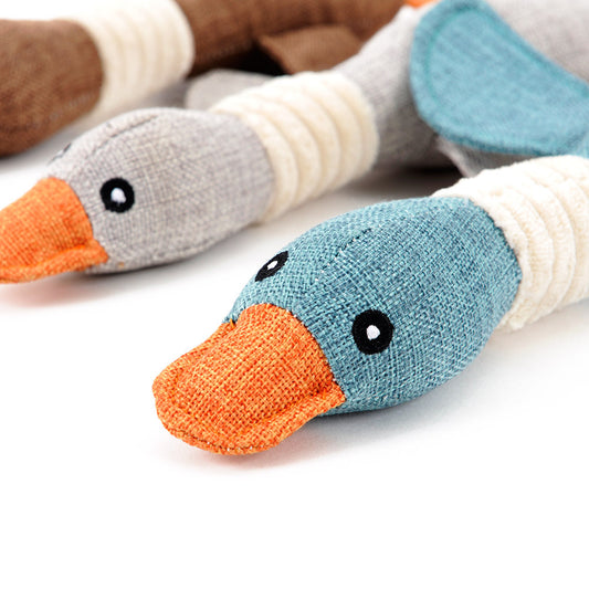 Dog Sounding Duck Plush Toys