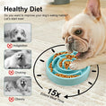 Load image into Gallery viewer, Slow Feeder Dog Bowl Anti-Choking Puzzle Feeding Bowl For Dry Wet And Raw Food  Dishes
