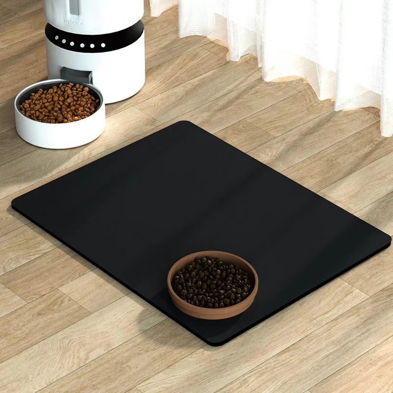 Pet Placemat No Stains Quick Dry Absorbent Dog Food bowl Mat Cat Feed Mat Cat Pads