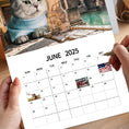 Load image into Gallery viewer, Urban Cat 2025 Wall Calendar 12 Months Hanging Calendar for Home Office Schedule Paper Year Planning Notes
