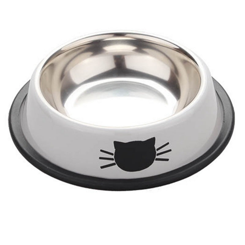 Stainless steel Cat pet bowls