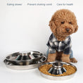 Load image into Gallery viewer, Hot Stainless Steel Pet Bowl Feeder Skidproof Anti-ant Food Water Dishes Feeder
