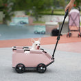 Load image into Gallery viewer, Foldable Small Pet Stroller 4 Wheels for Traveling Dogs Cats  Ideal for Small Pets Outings
