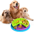 Load image into Gallery viewer, Pet Slow Food Bowl 3-Layers Puzzle Anti-choking Non-slip Feeder Puzzle Bowl
