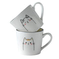 Load image into Gallery viewer, Breakfast Ceramic Milk Coffee Cup Couple Personality Creative Cartoon Cats
