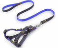 Load image into Gallery viewer, Denim Pet Leash  Sewn Cloth  Wear-resistant Chest Strap
