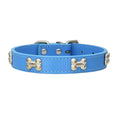 Load image into Gallery viewer, Pet Supplies Bone Collar PU Leather Dog Leash Accessories
