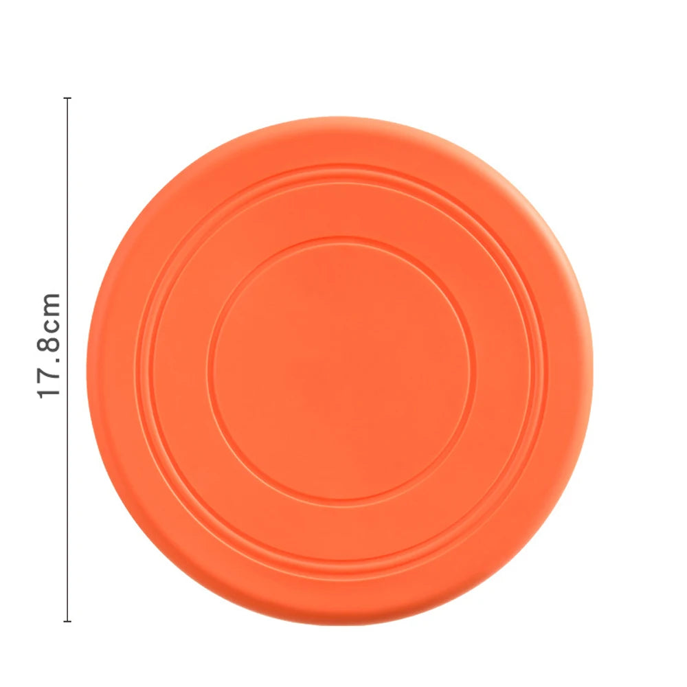 Pet Flying Discs Training Toy Ring Frisbee