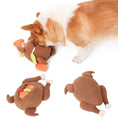 Load image into Gallery viewer, Roast Turkey Vegetable Sniff Hide Food Leakage Training Play Plush Toy
